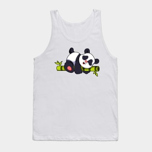 Panda with Bamboo Tank Top